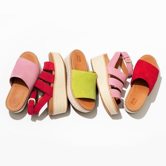 Sandales Sandalen Mit Keilabsatz
